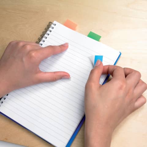 Segnapagina removibili Post-it® Index Medium con dispenser rosa vivace 50 segnapagina -680-21